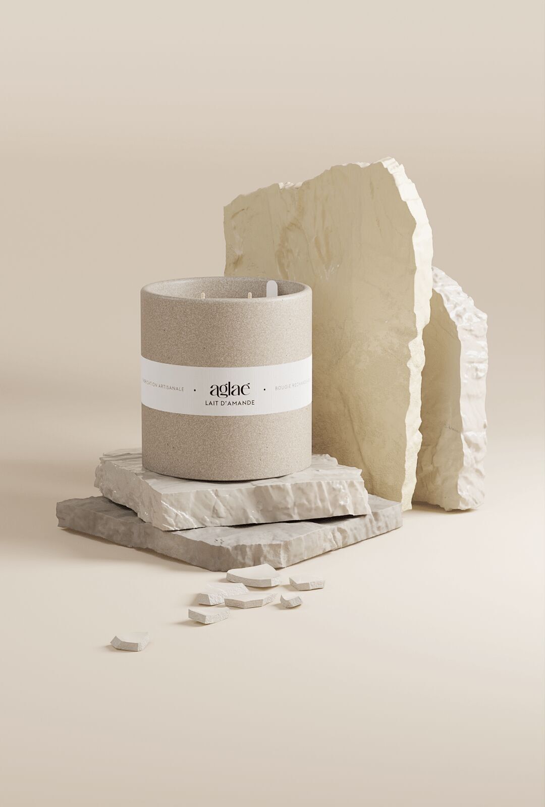La Bougie AGLAÉ lait d'amande