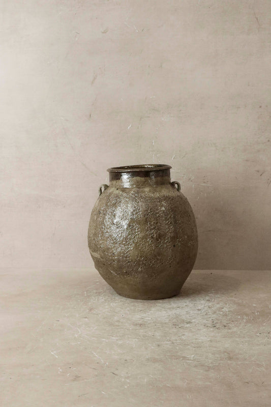 Pot vitré vintage du Yunnan