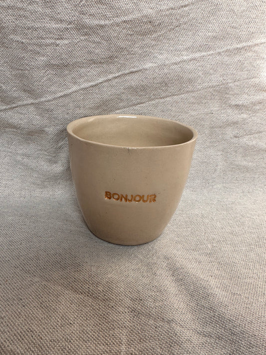Tasse à café BONJOUR
