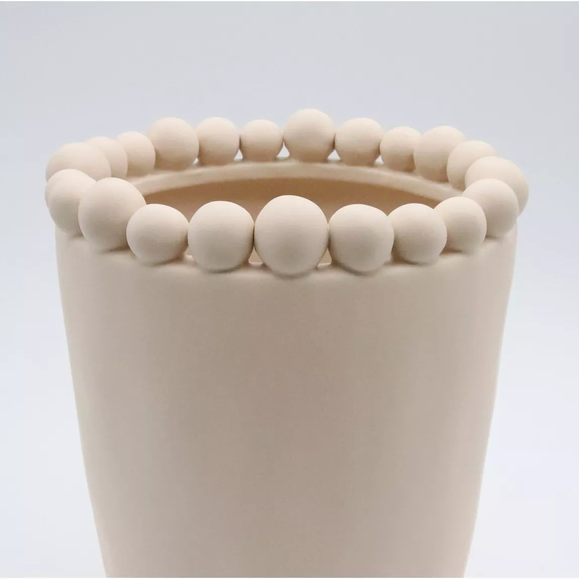 Vase Perlée Rose