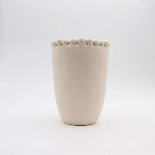 Vase Perlée Rose